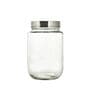 (Set of 3) Classic Collection See Through Lid Glass Storage Jars