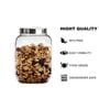 (Set of 3) Classic Collection See Through Lid Glass Storage Jars
