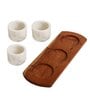 (Set of 3) Handmade Marble Condiment Set