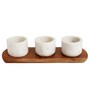 (Set of 3) Handmade Marble Condiment Set