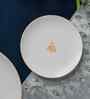 (Set of 33 Pcs) Gaj Fine Porcelain Dinner Set