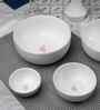 (Set of 33 Pcs) Gaj Fine Porcelain Dinner Set