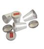 (Set of 4) 120ml Aluminium Kulfi Moulds with Lid