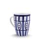 (Set of 4) 250 ml Porcelain Mug (Blue & White)