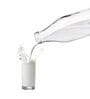 (Set of 4) 500ml Glass Bottle with Airtight Leak-Proof Cap   Milk, Juice, Water, Shakes, Fridge Storage, Outdoor (Transparent)