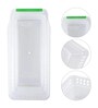 (Set Of 4) Abs Premium Plastic Fridge Storage Organizer