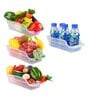 (Set Of 4) Abs Premium Plastic Fridge Storage Organizer