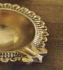 (Set of 4) Akhand Diwali Metal Pooja Diya (Gold)