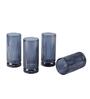 (Set of 4) Elysia 450 ml Glass Long Drink Glass Blue