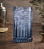 (Set of 4) Elysia 450 ml Glass Long Drink Glass Blue