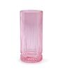 (Set of 4) Elysia 450 ml Glass Long Drink Glass Pink