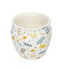(Set of 4) Floral Studio 180 ml Ceramic Kulhad (Floral)