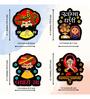 (Set of 4) Rajasthani Theme Fridge Magnets
