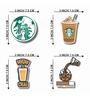 (Set of 4) Coffee and Tea Lover Fridge Magnets