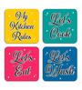 (Set of 4) Kitchen Quotes Fridge Magnets