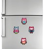 (Set of 4) Owl Fridge Magnets