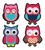 (Set of 4) Owl Fridge Magnets