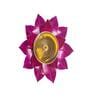 (Set of 4) Kamal 1.5 Inch Brass Pooja Diya (Multicolour)