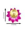 (Set of 4) Kamal 1.5 Inch Brass Pooja Diya (Multicolour)