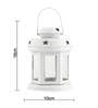 (Set of 4) Lantern Hanign T- Light Holder (White)