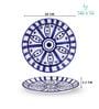 (Set of 4) Luxury Scratch & Chip Resistant Bone-Ash Free Porcelain Dinner Plate