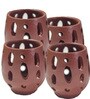(Set of 4) Natural Design Clay T-Light