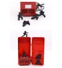 (Set of 4) Ninja Fridge Magnets