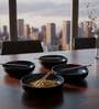 (Set of 4) Premium Scratch & Chip Resistant Porcelain Dinner Bowl