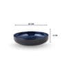 (Set of 4) Premium Scratch & Chip Resistant Porcelain Dinner Bowl