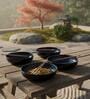 (Set of 4) Premium Scratch & Chip Resistant Porcelain Dinner Bowl