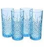 (Set of 4) Timeless 450 ml Glass Water Glass Turquoise