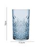 (Set of 4) Timeless 450 ml Glass Water Glass Turquoise