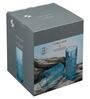 (Set of 4) Timeless 450 ml Glass Water Glass Turquoise
