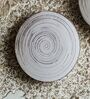 (Set of 4) Twist 10.6 Inch Dinner Plate (White)