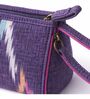 (Set Of 5) Purple Cloth Purple Ikkat Edition Travel Cum Organiser Kit