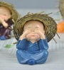 (Set of 4)  Baby Monk Figurine- Multicolour