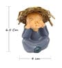 (Set of 4)  Baby Monk Figurine- Multicolour