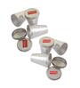 (Set of 6) 120ml Aluminium Kulfi Moulds with Lid