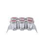 (Set of 6) 120ml Aluminium Kulfi Moulds with Lid with Stand