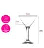 (Set of 6) 180ml Martini Glass