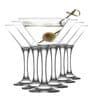 (Set of 6) 180ml Martini Glass