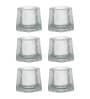 (Set of 6) 180ml Rotating Liner Shaped Whiskey Glass