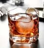 (Set of 6) 280ml Crumple Design Glass Whiskey Tumbler
