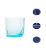(Set of 6) 300 ml, Eiffel Sky Blue Whisky-Juice Glass