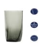 (Set of 6) 350 ml, Eiffel Grey Water Glass