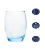 (Set of 6) 350 ml, Salto Ice Blue Water Glass