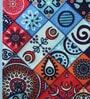 (Set of 6) Ethnic Motifs Traditional Print Cotton Table Placemats