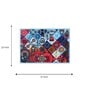 (Set of 6) Ethnic Motifs Traditional Print Cotton Table Placemats