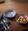 (Set of 6) Fine Durable Scratch Resistant Porcelain Serving Bowl