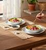 (Set of 6) Fine Scratch Resistant Porcelain Dinner Bowl